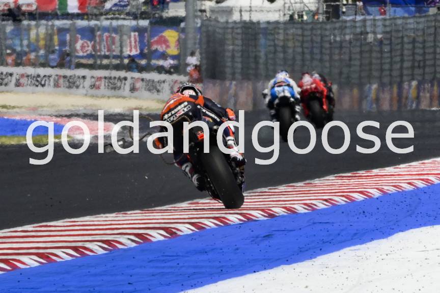 Pedro Acosta, Chain snapping, San Marino MotoGP Race, 14 September 2025